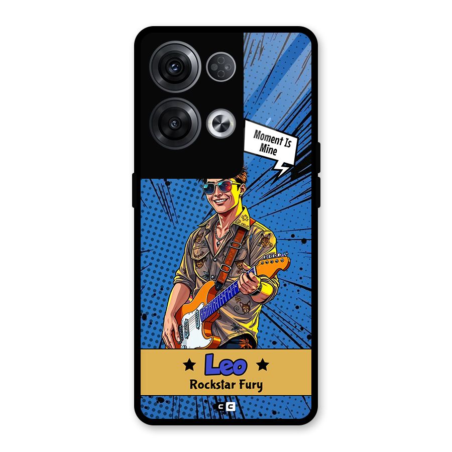 Rockstar Leo Glass Back Case for Oppo Reno8 Pro 5G