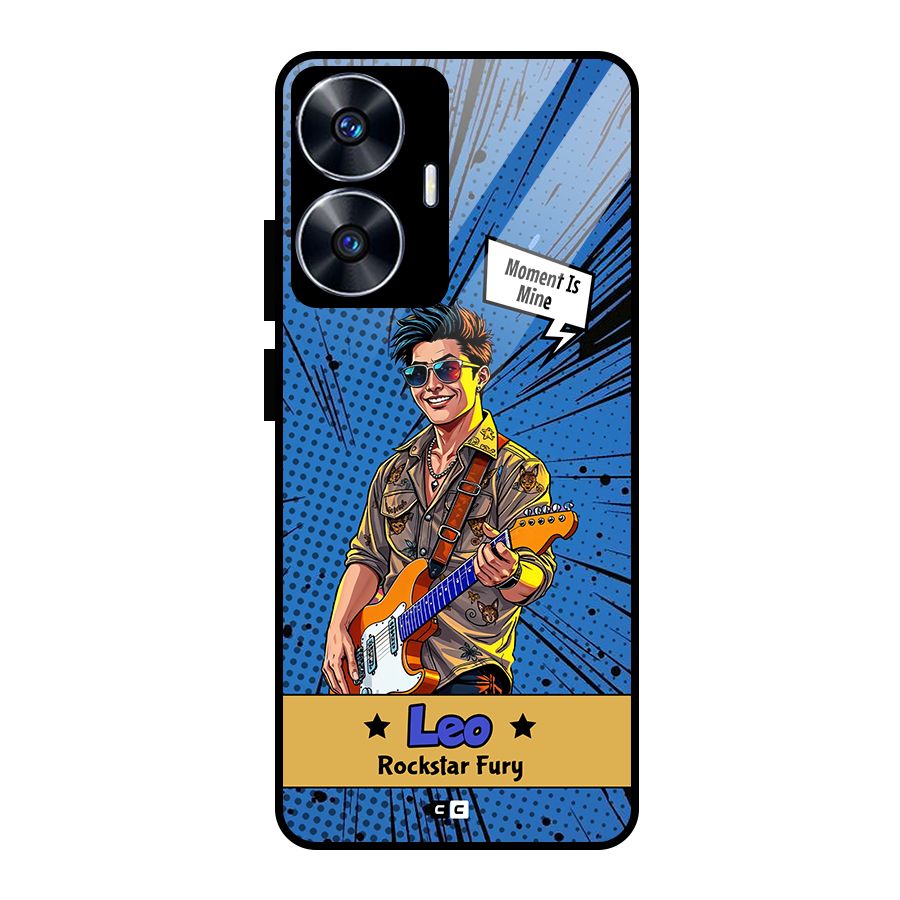 Rockstar Leo Glass Back Case for Realme Narzo N55