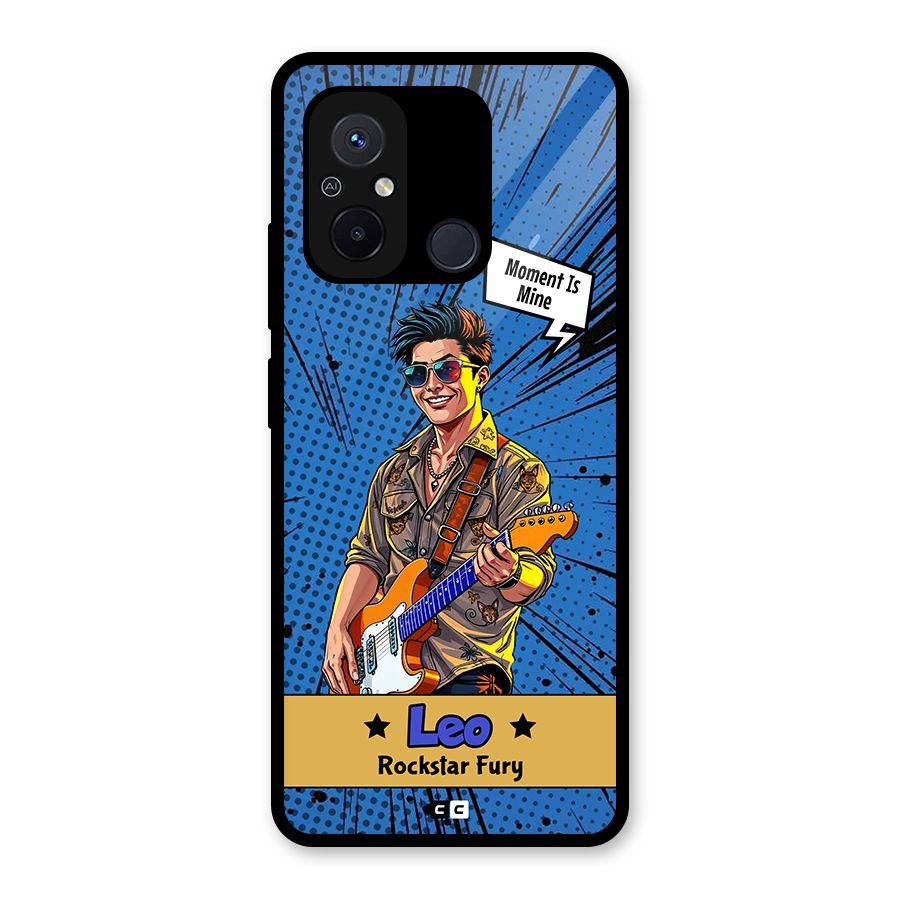 Rockstar Leo Glass Back Case for Redmi 12C