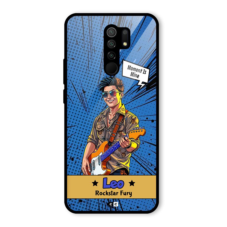 Rockstar Leo Glass Back Case for Redmi 9 Prime