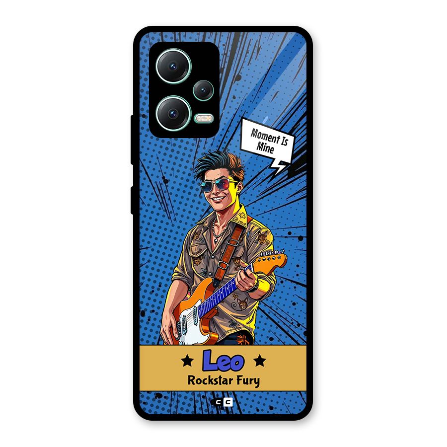 Rockstar Leo Glass Back Case for Redmi Note 12 5G