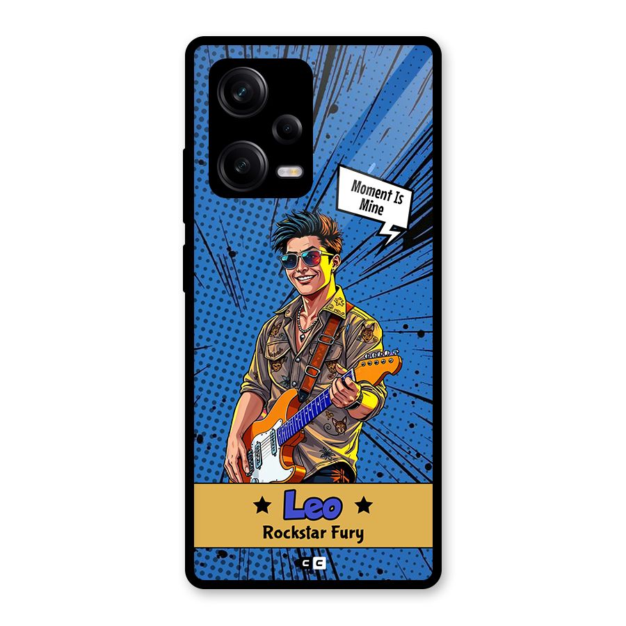 Rockstar Leo Glass Back Case for Redmi Note 12 Pro