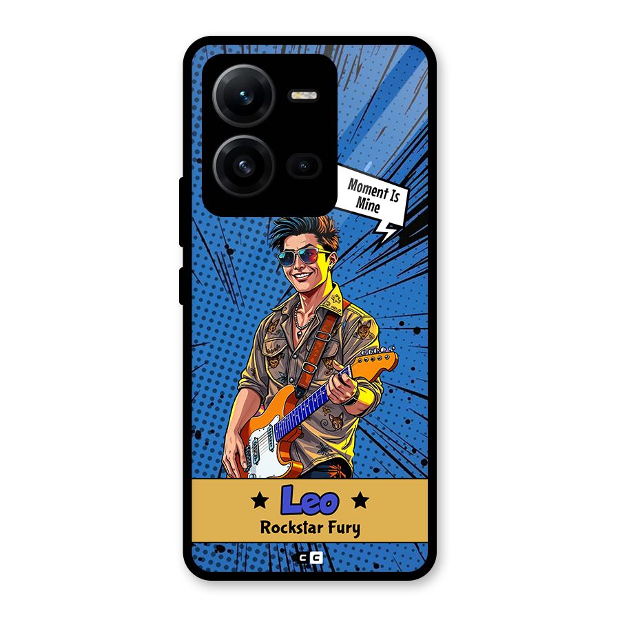 Rockstar Leo Glass Back Case for Vivo V25