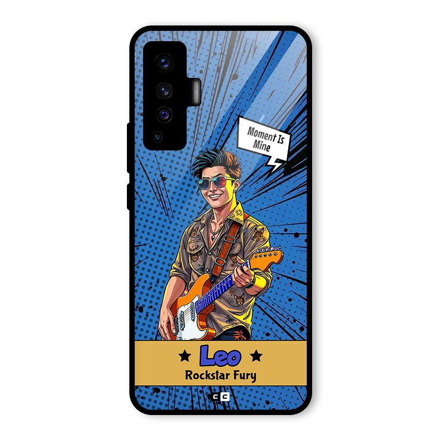 Rockstar Leo Glass Back Case for Vivo X50