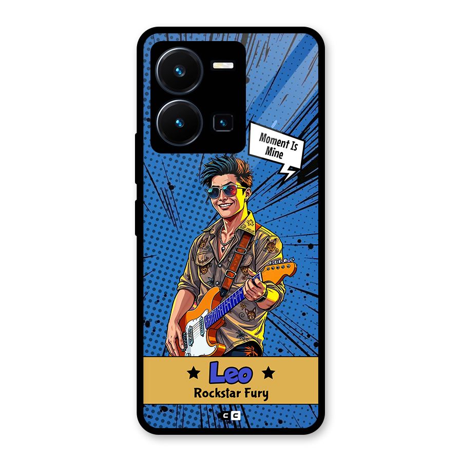 Rockstar Leo Glass Back Case for Vivo Y35