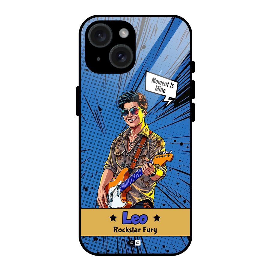 Rockstar Leo Glass Back Case for iPhone 15