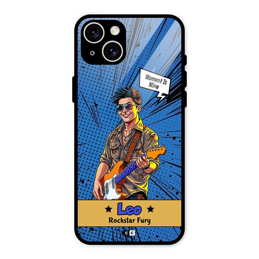 Rockstar Leo Glass Back Case for iPhone 15 Plus