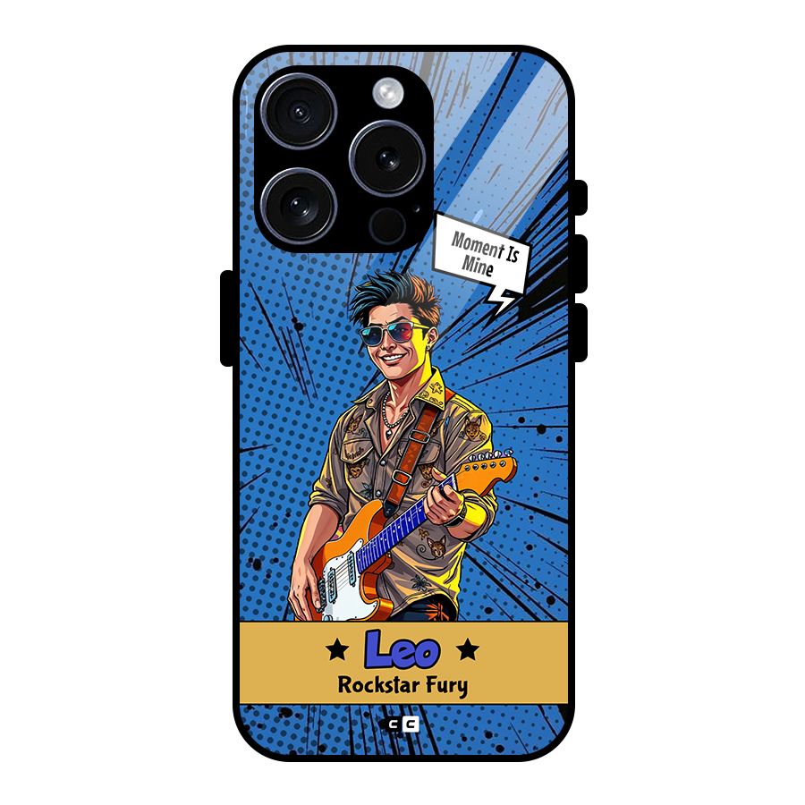 Rockstar Leo Glass Back Case for iPhone 15 Pro