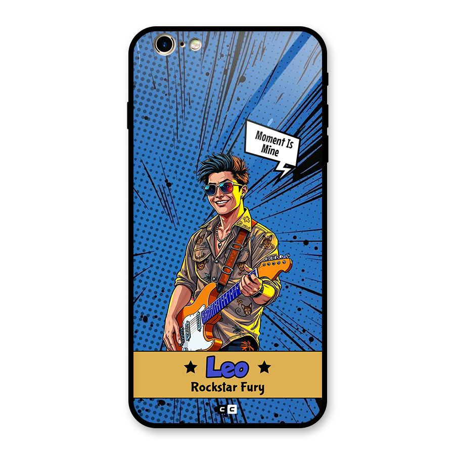 Rockstar Leo Glass Back Case for iPhone 6 Plus 6S Plus
