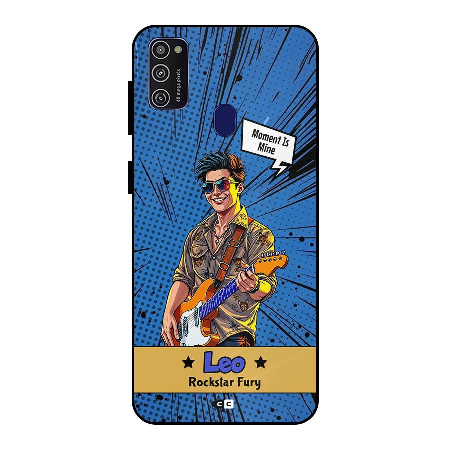 Rockstar Leo Metal Back Case for Galaxy M30s
