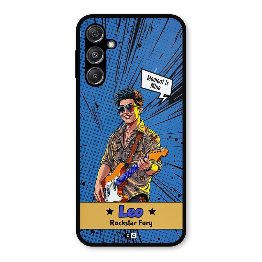 Rockstar Leo Metal Back Case for Galaxy M34 5G