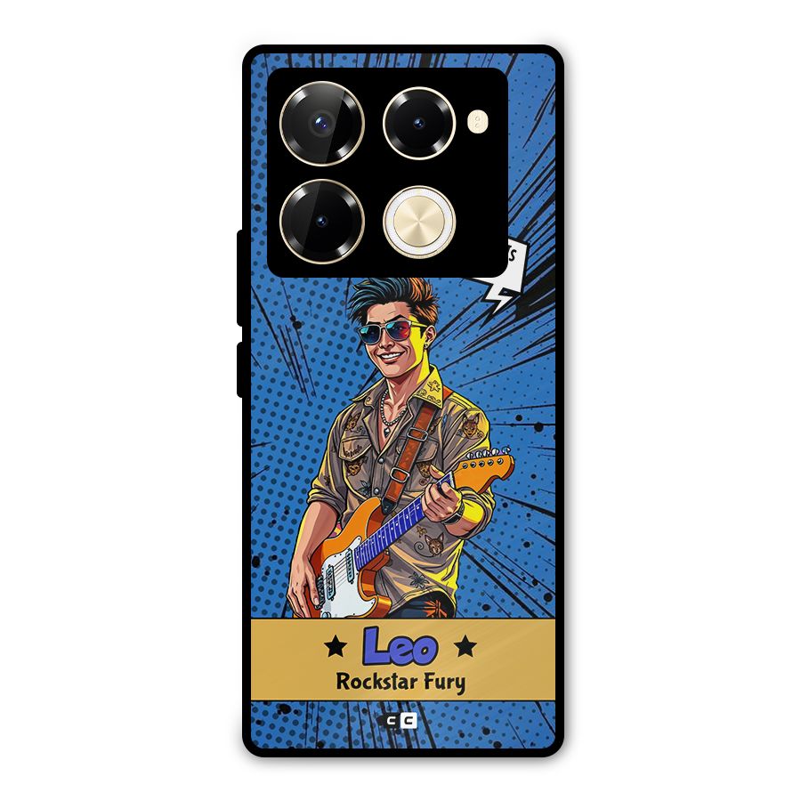 Rockstar Leo Metal Back Case for Infinix Note 40 Pro
