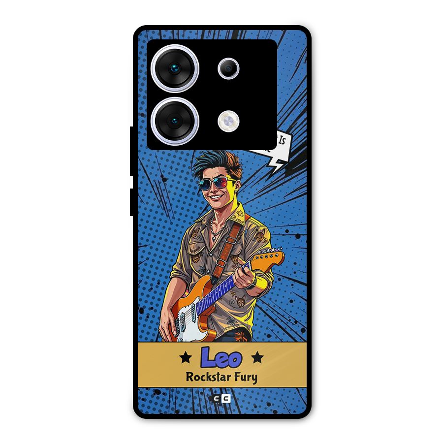 Rockstar Leo Metal Back Case for Infinix Zero 30 5G