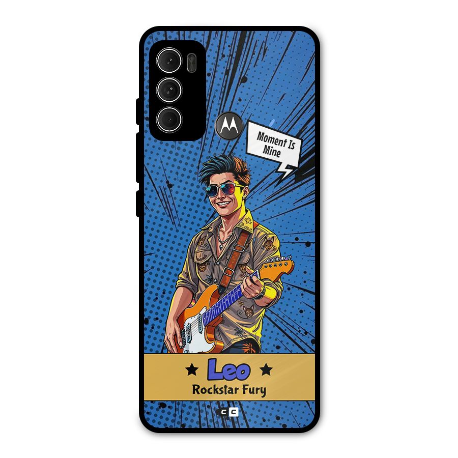 Rockstar Leo Metal Back Case for Moto G60