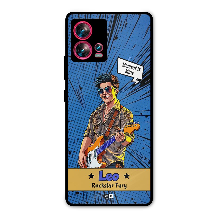 Rockstar Leo Metal Back Case for Motorola Edge 30 Fusion