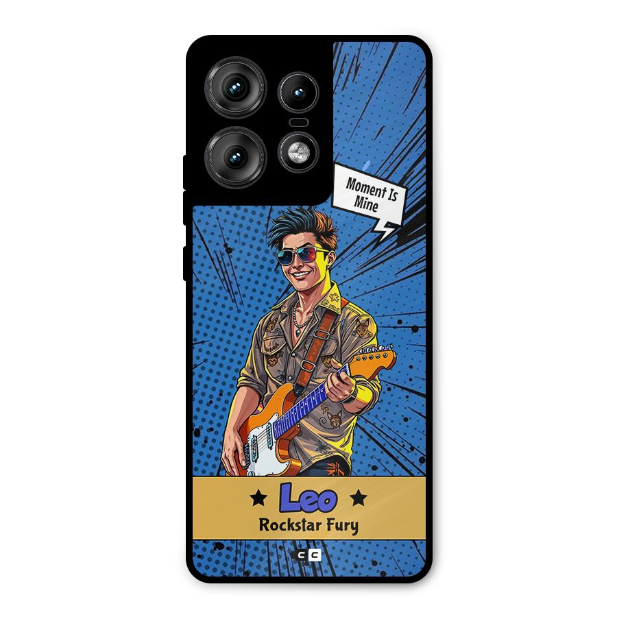 Rockstar Leo Metal Back Case for Motorola Edge 50 Pro