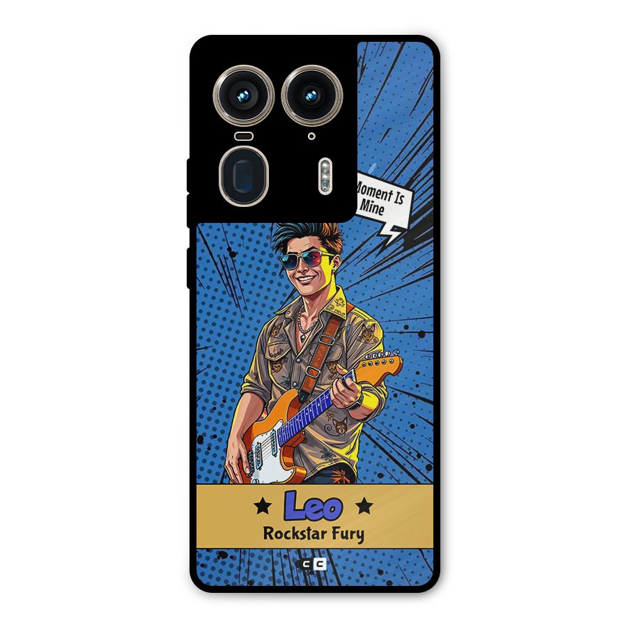 Rockstar Leo Metal Back Case for Motorola Edge 50 Ultra