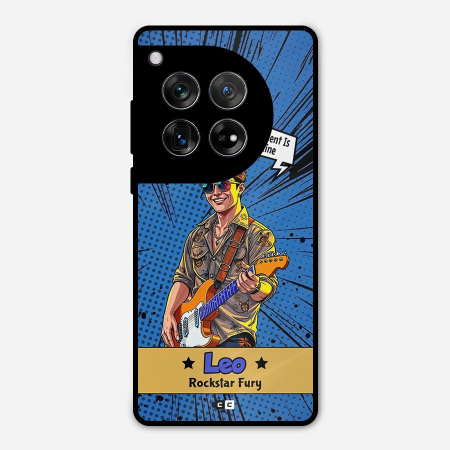 Rockstar Leo Metal Back Case for OnePlus 12
