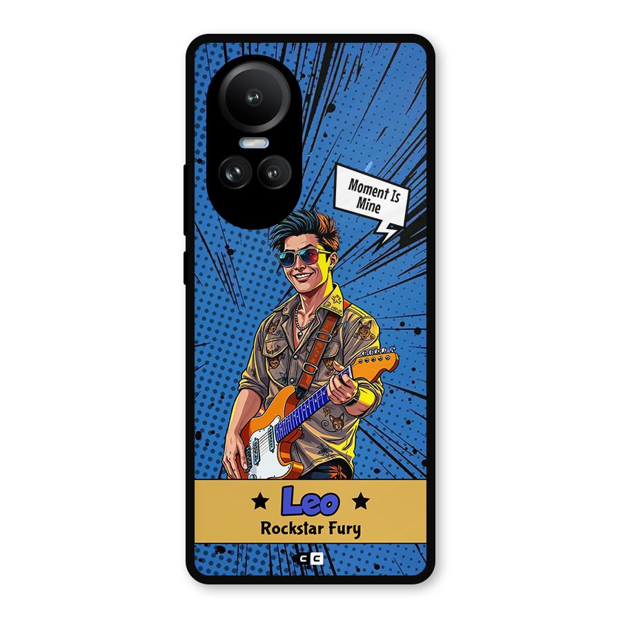 Rockstar Leo Metal Back Case for Oppo Reno10