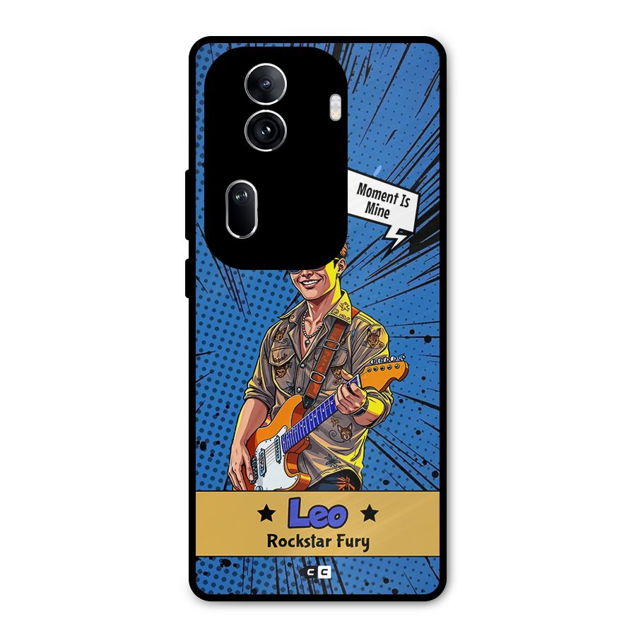 Rockstar Leo Metal Back Case for Oppo Reno11 Pro 5G
