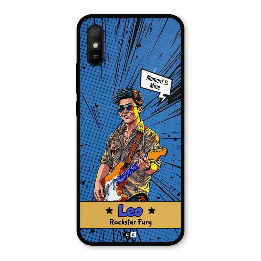 Rockstar Leo Metal Back Case for Redmi 9a