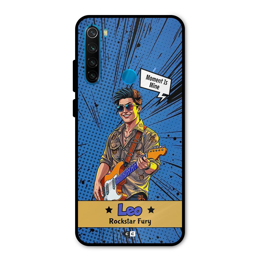 Rockstar Leo Metal Back Case for Redmi Note 8
