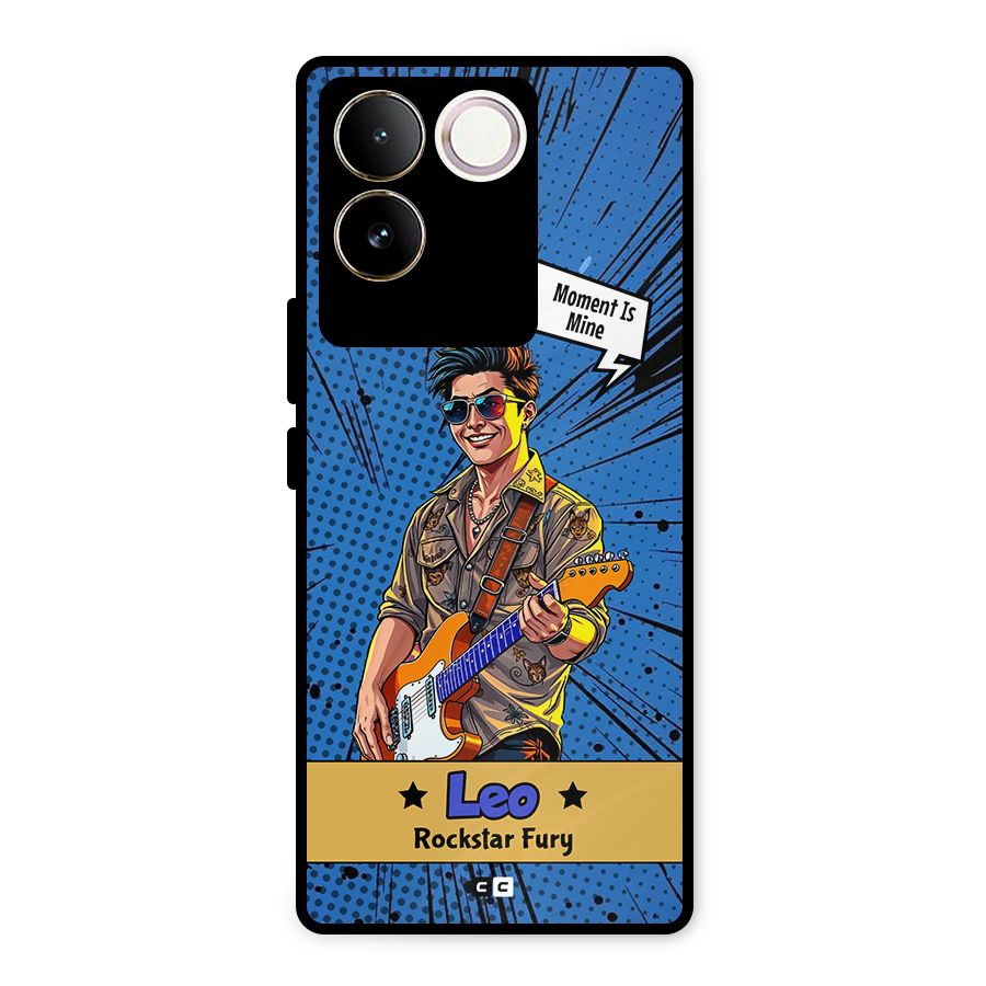 Rockstar Leo Metal Back Case for Vivo T2 Pro