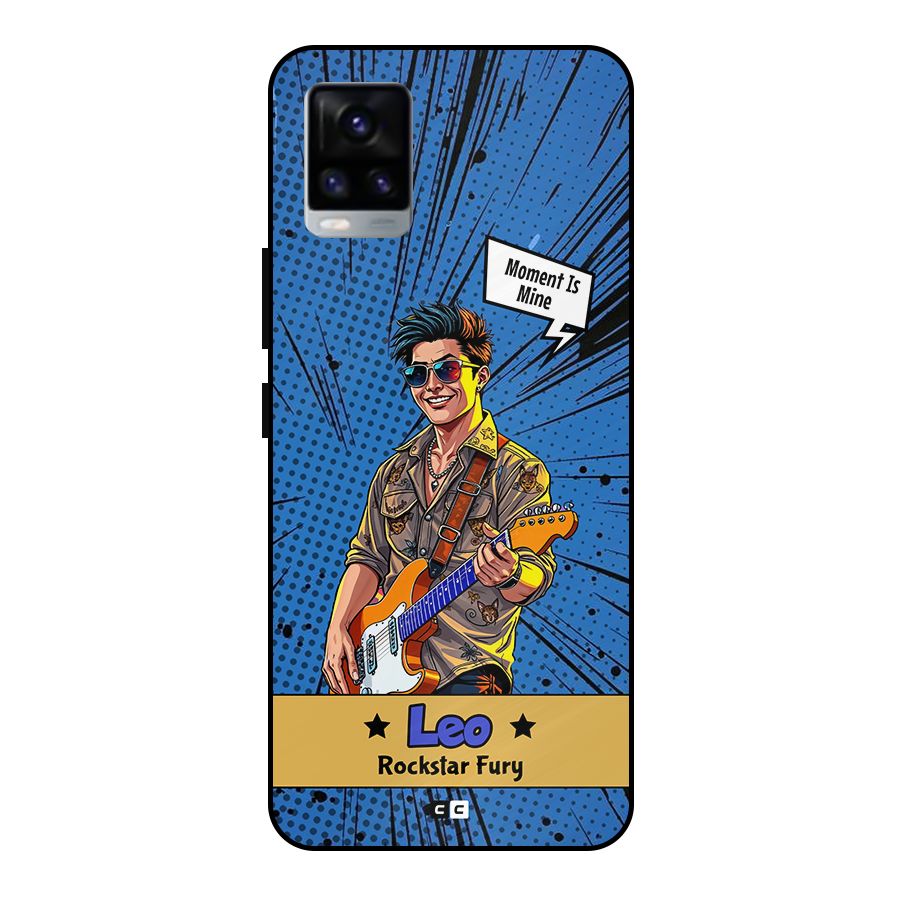Rockstar Leo Metal Back Case for Vivo V20 2021
