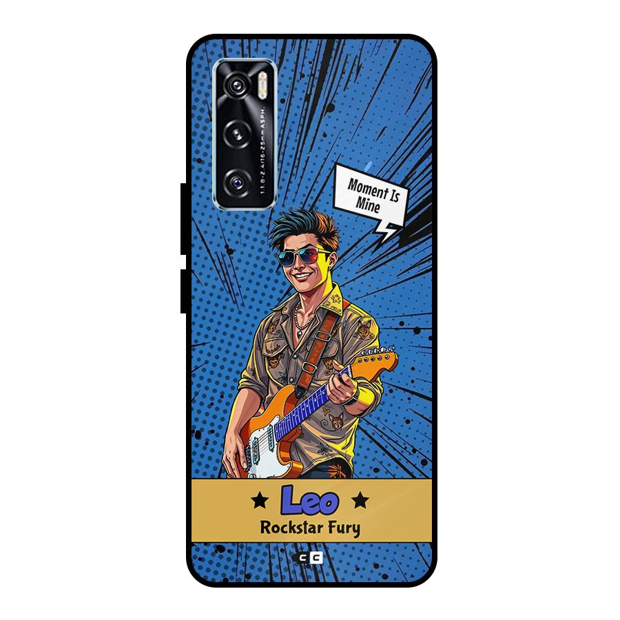 Rockstar Leo Metal Back Case for Vivo V20 SE