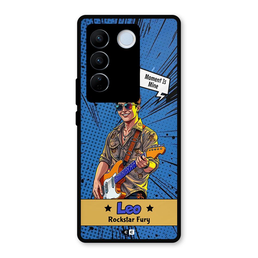 Rockstar Leo Metal Back Case for Vivo V27 Pro