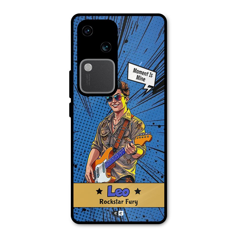 Rockstar Leo Metal Back Case for Vivo V30 Pro