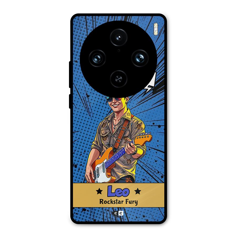 Rockstar Leo Metal Back Case for Vivo X100 Pro