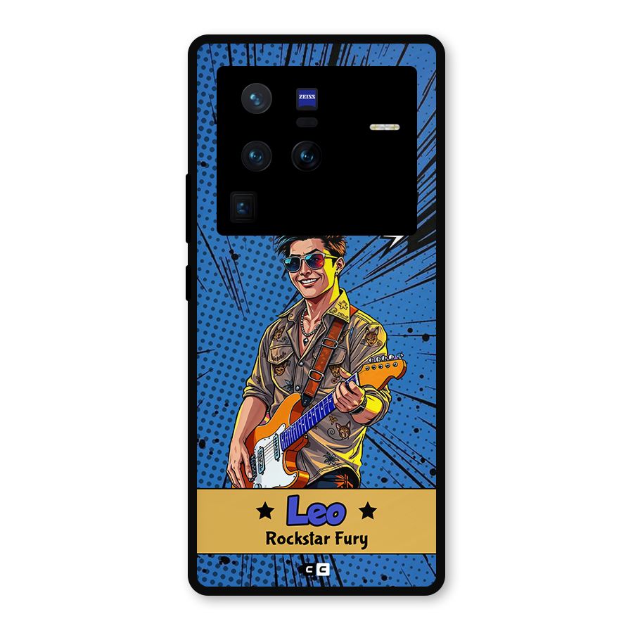 Rockstar Leo Metal Back Case for Vivo X80 Pro