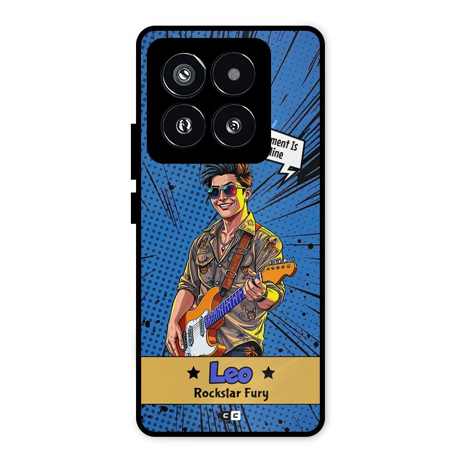 Rockstar Leo Metal Back Case for Xiaomi 14 Pro