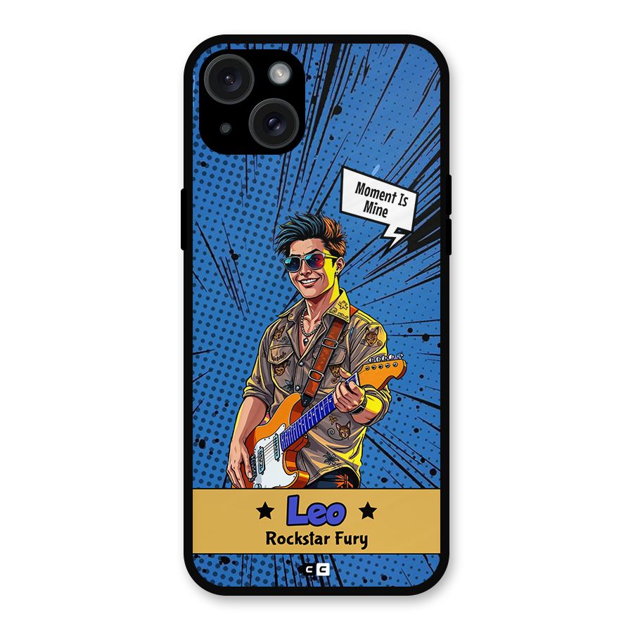 Rockstar Leo Metal Back Case for iPhone 15 Plus