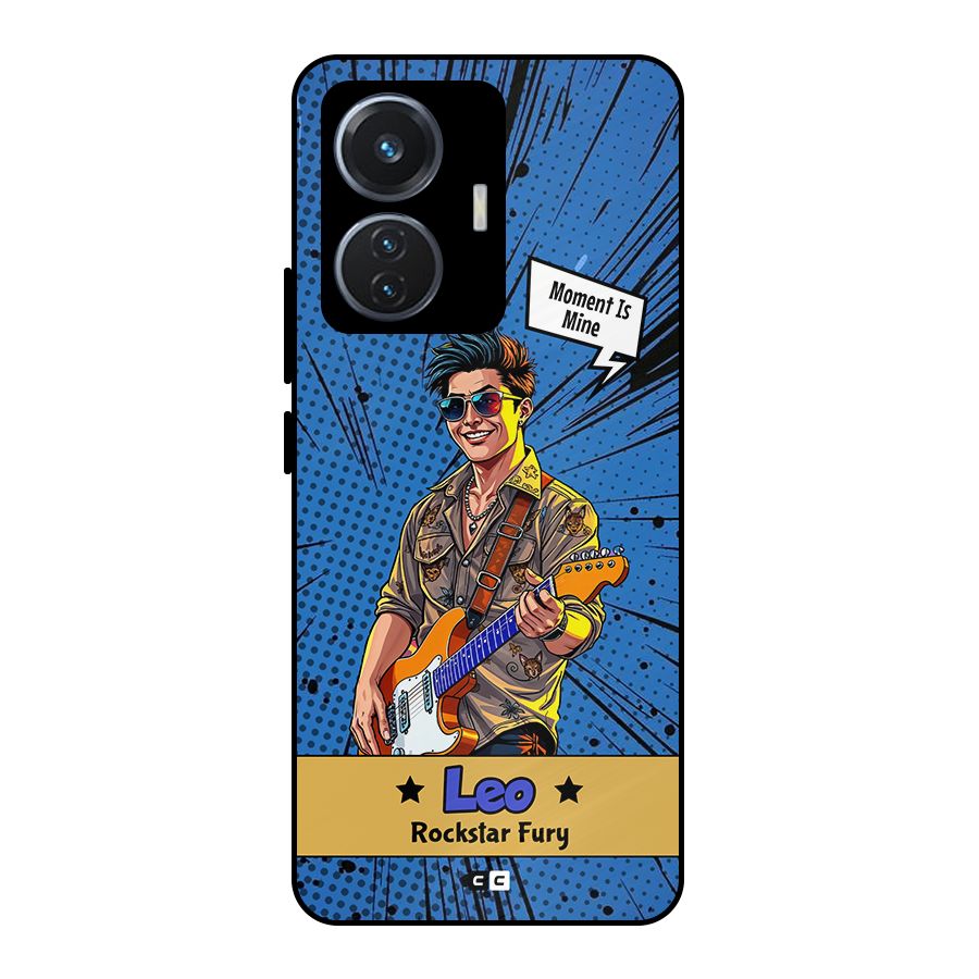 Rockstar Leo Metal Back Case for iQOO Z6 44W
