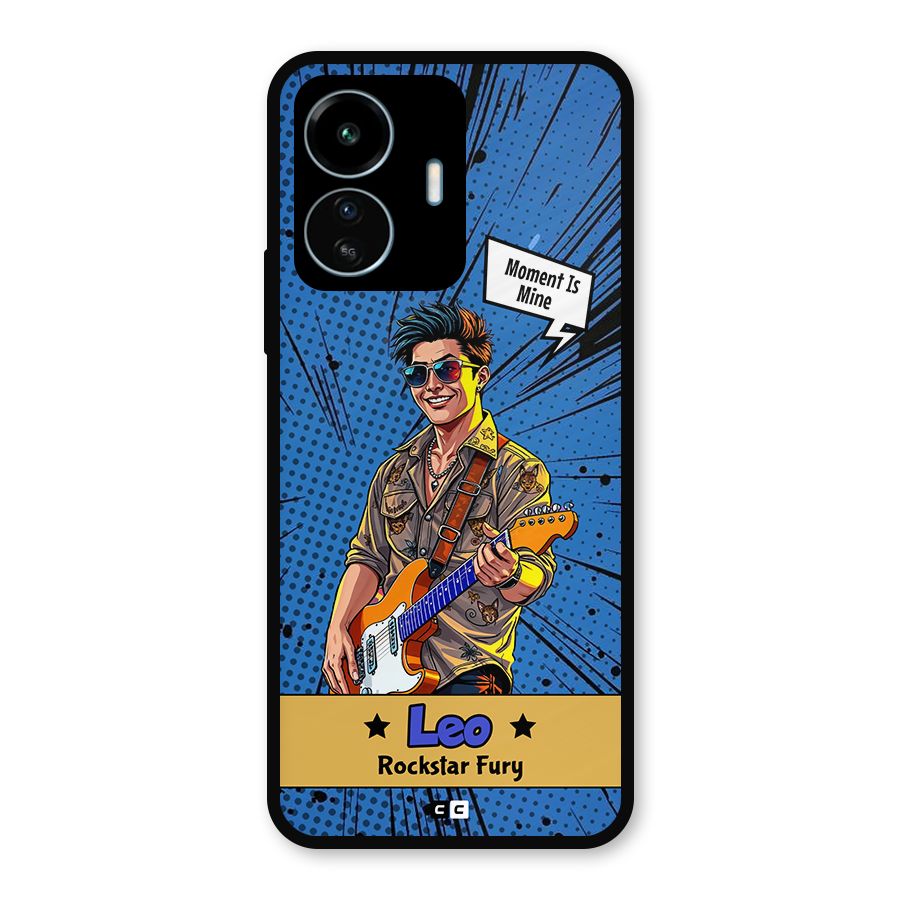 Rockstar Leo Metal Back Case for vivo iQOO Z6 Lite 5G