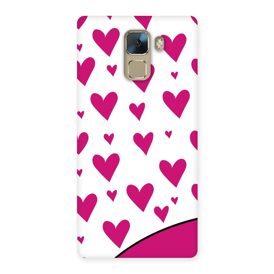 Romantic Couples with Hearts Back Case for Huawei Honor 7