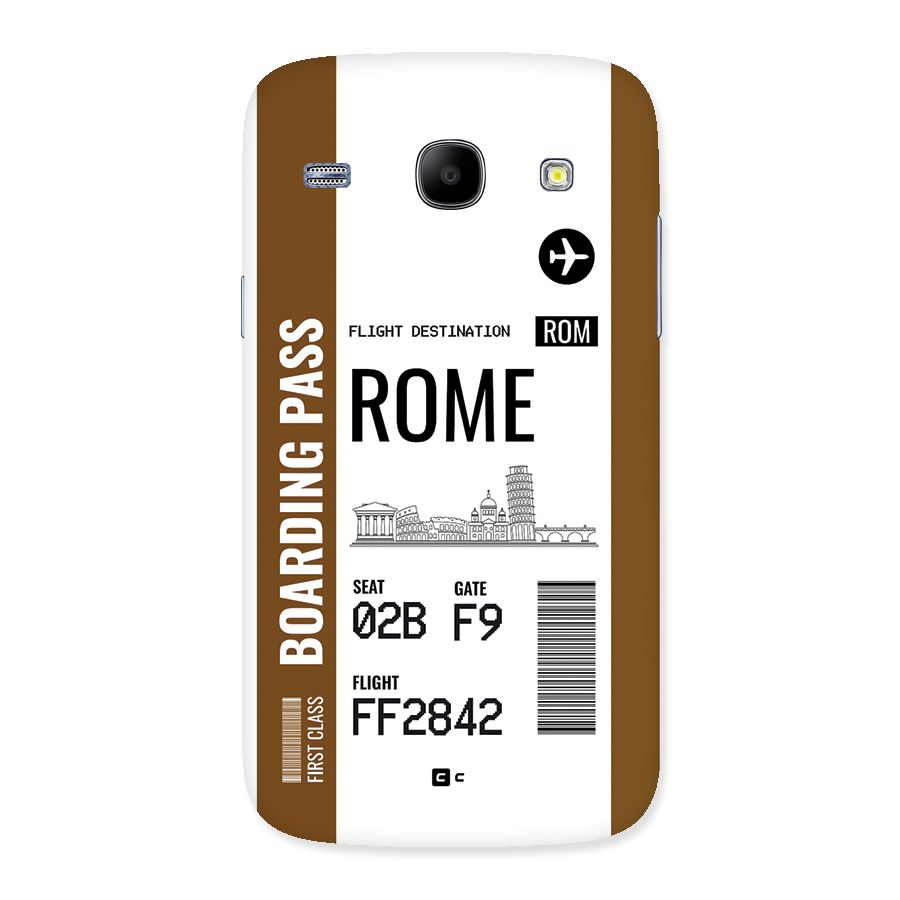 Rome Boarding Pass Back Case for Galaxy Core