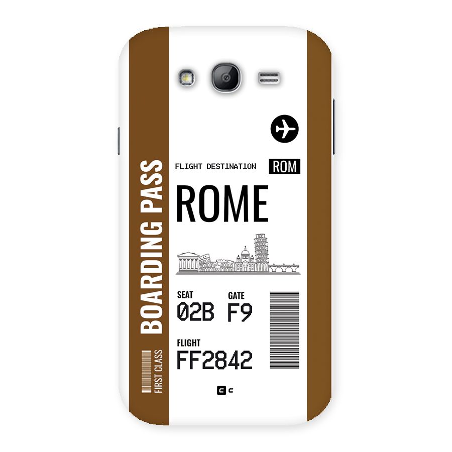 Rome Boarding Pass Back Case for Galaxy Grand