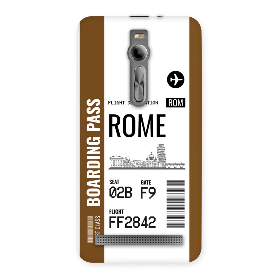 Rome Boarding Pass Back Case for Zenfone 2