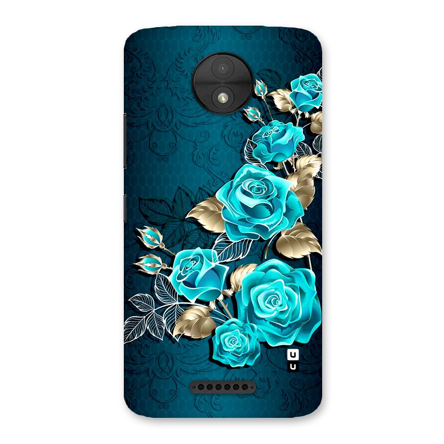 Rose Sheet Back Case for Moto C