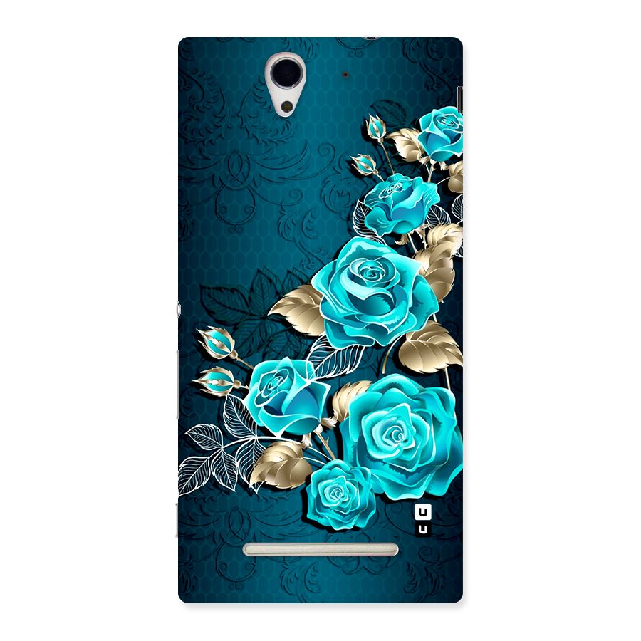 Rose Sheet Back Case for Xperia C3