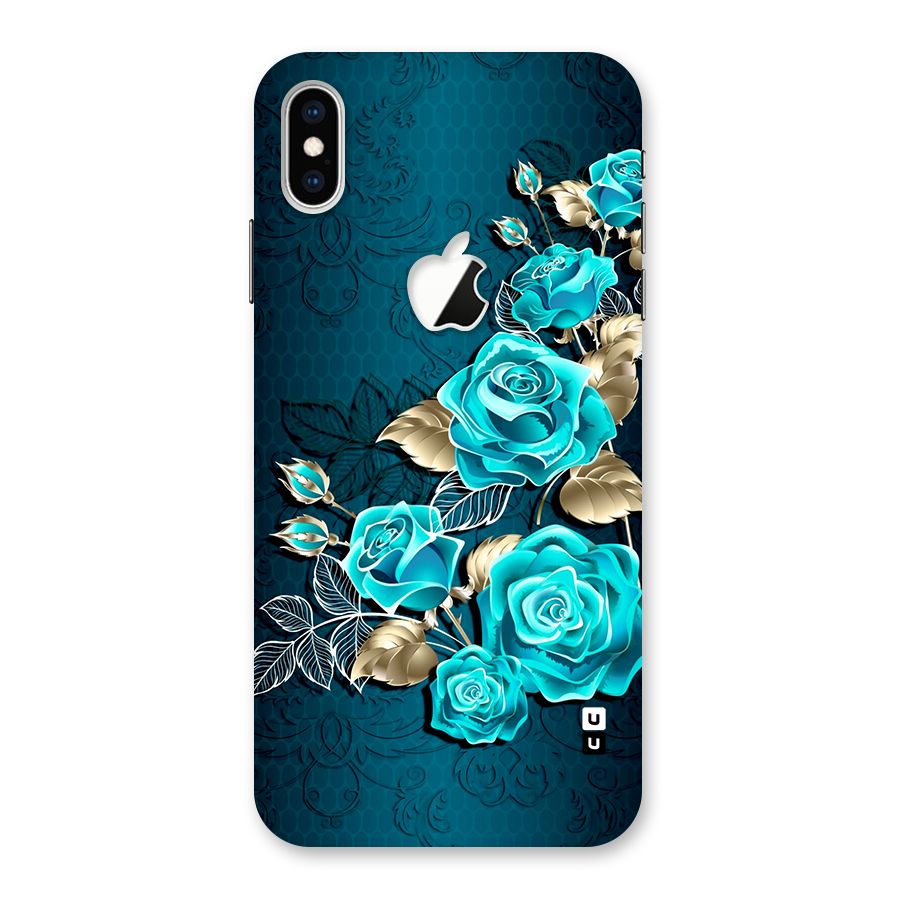 Rose Sheet Back Case for iPhone XS Max Apple Cut