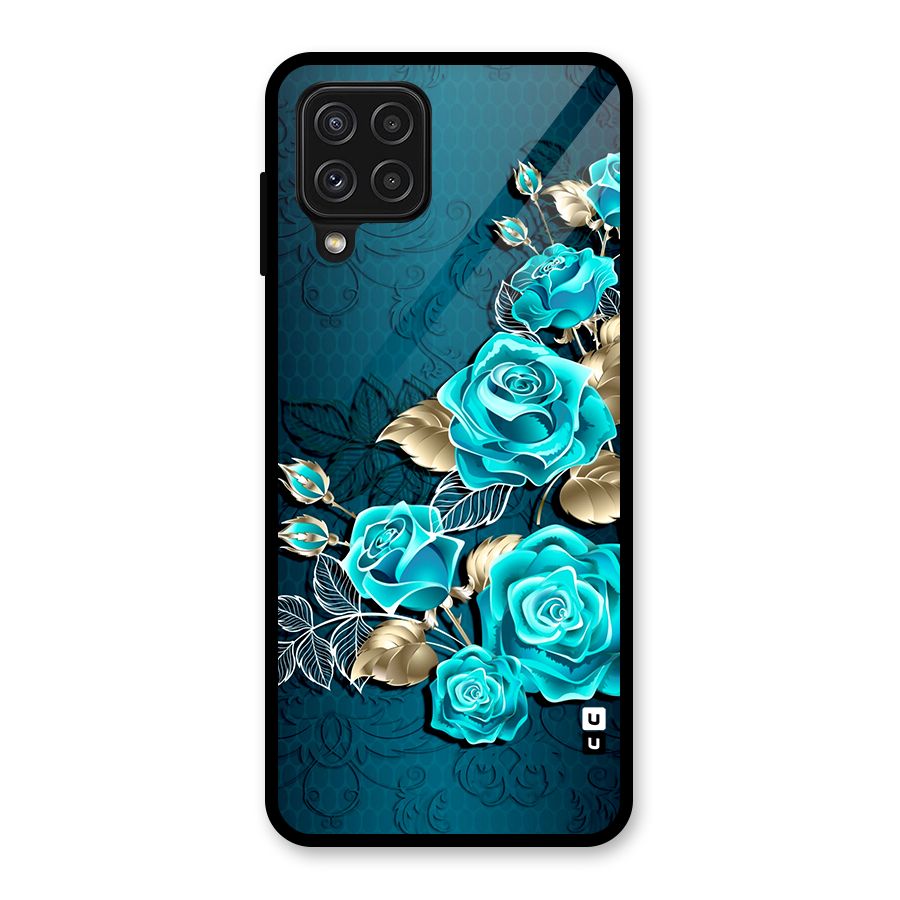 Rose Sheet Glass Back Case for Galaxy A22 4G