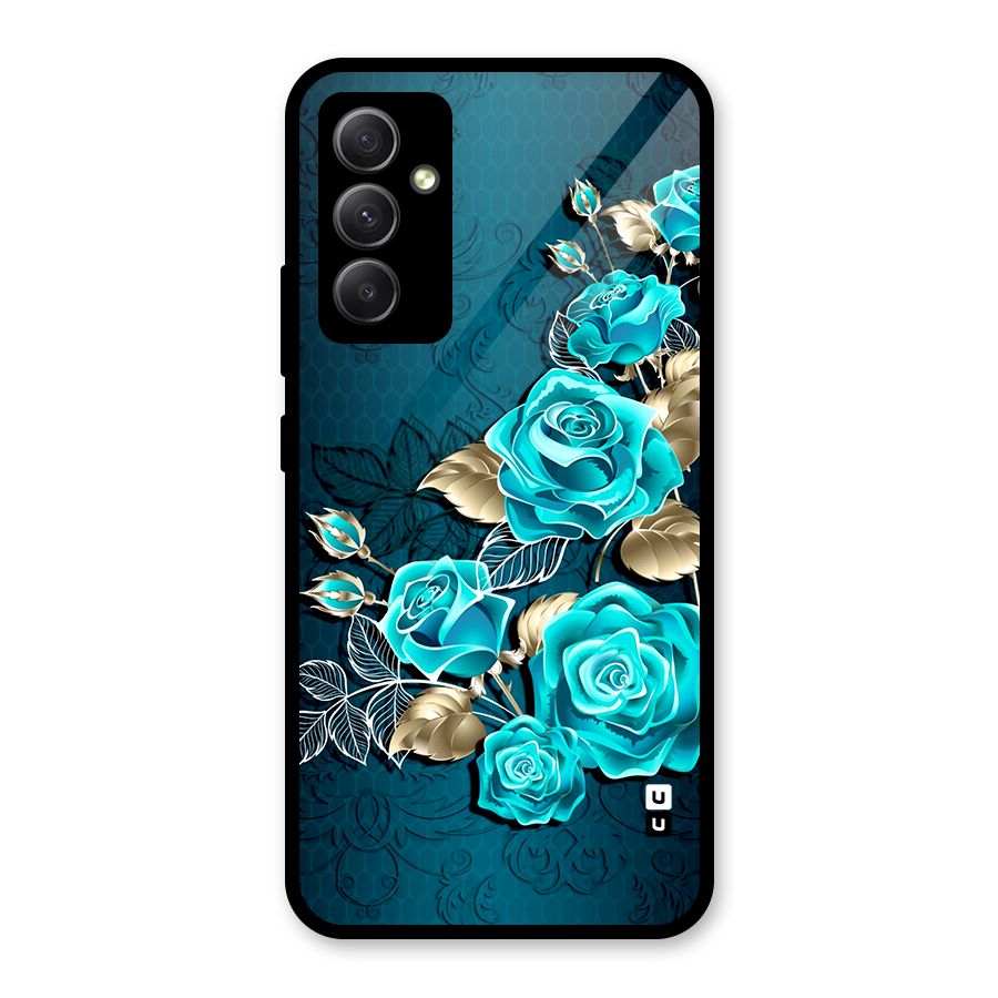 Rose Sheet Glass Back Case for Galaxy A34