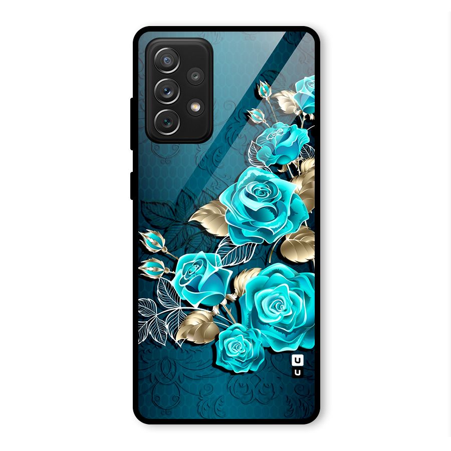 Rose Sheet Glass Back Case for Galaxy A72