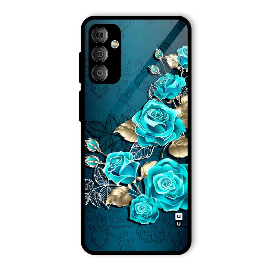 Rose Sheet Glass Back Case for Galaxy F23