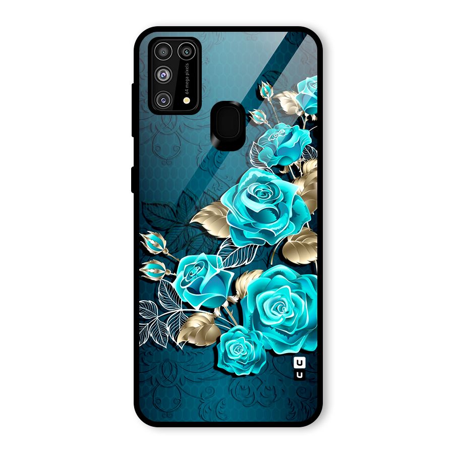 Rose Sheet Glass Back Case for Galaxy F41