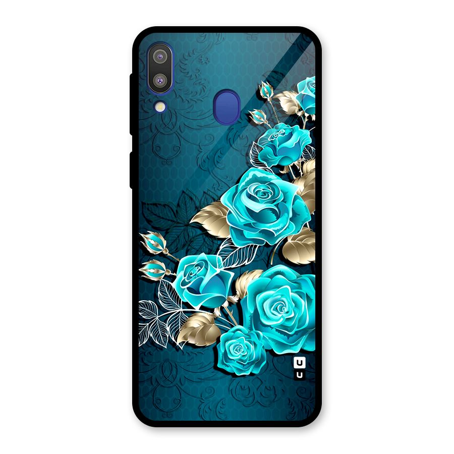 Rose Sheet Glass Back Case for Galaxy M20